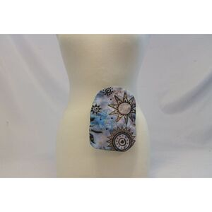 Mini Drainable OR Closed 1 3/4" Purple Ostomy Bag Cover Stoma Colostomy Pouch